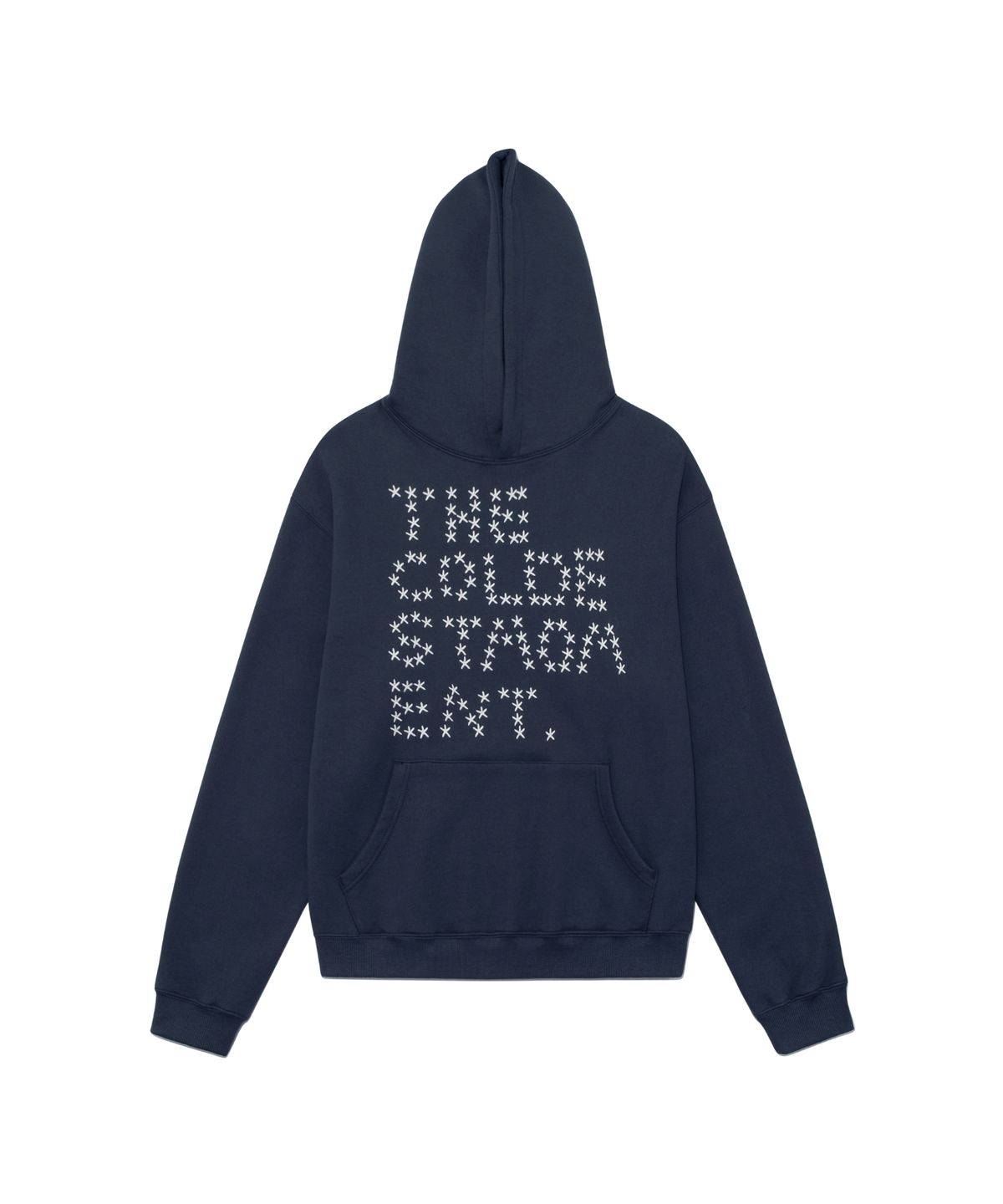 더콜디스트모먼트(THE COLDEST MOMENT) TCM star dot hoodie (navy)