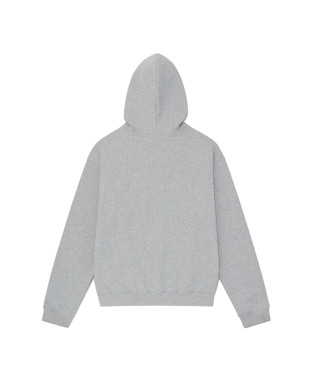 더콜디스트모먼트(THE COLDEST MOMENT) TCM diagonal hoodie (melange grey)