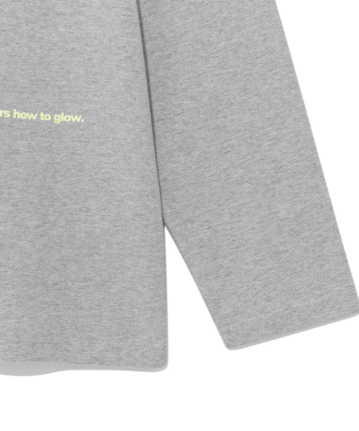 더콜디스트모먼트(THE COLDEST MOMENT) TCM bacia long sleeve (melange grey)