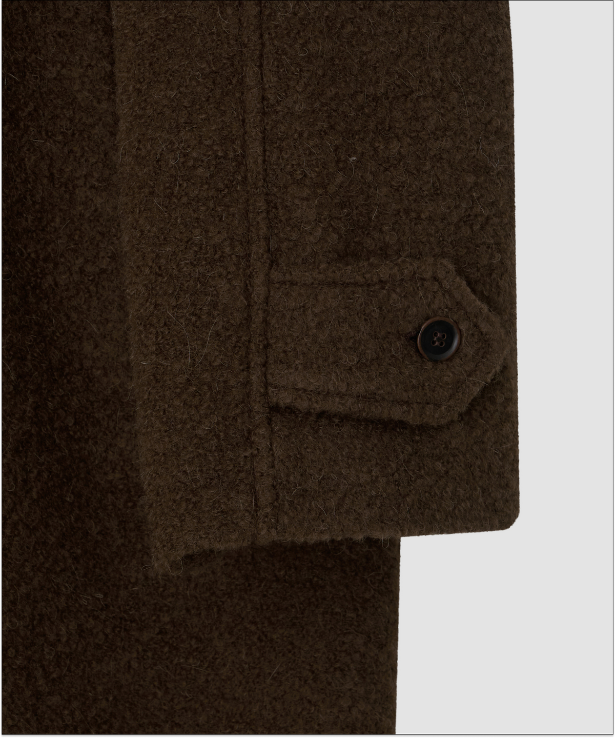 더 릴(THE LILLE) Raglan Wool Long Coat_Brown