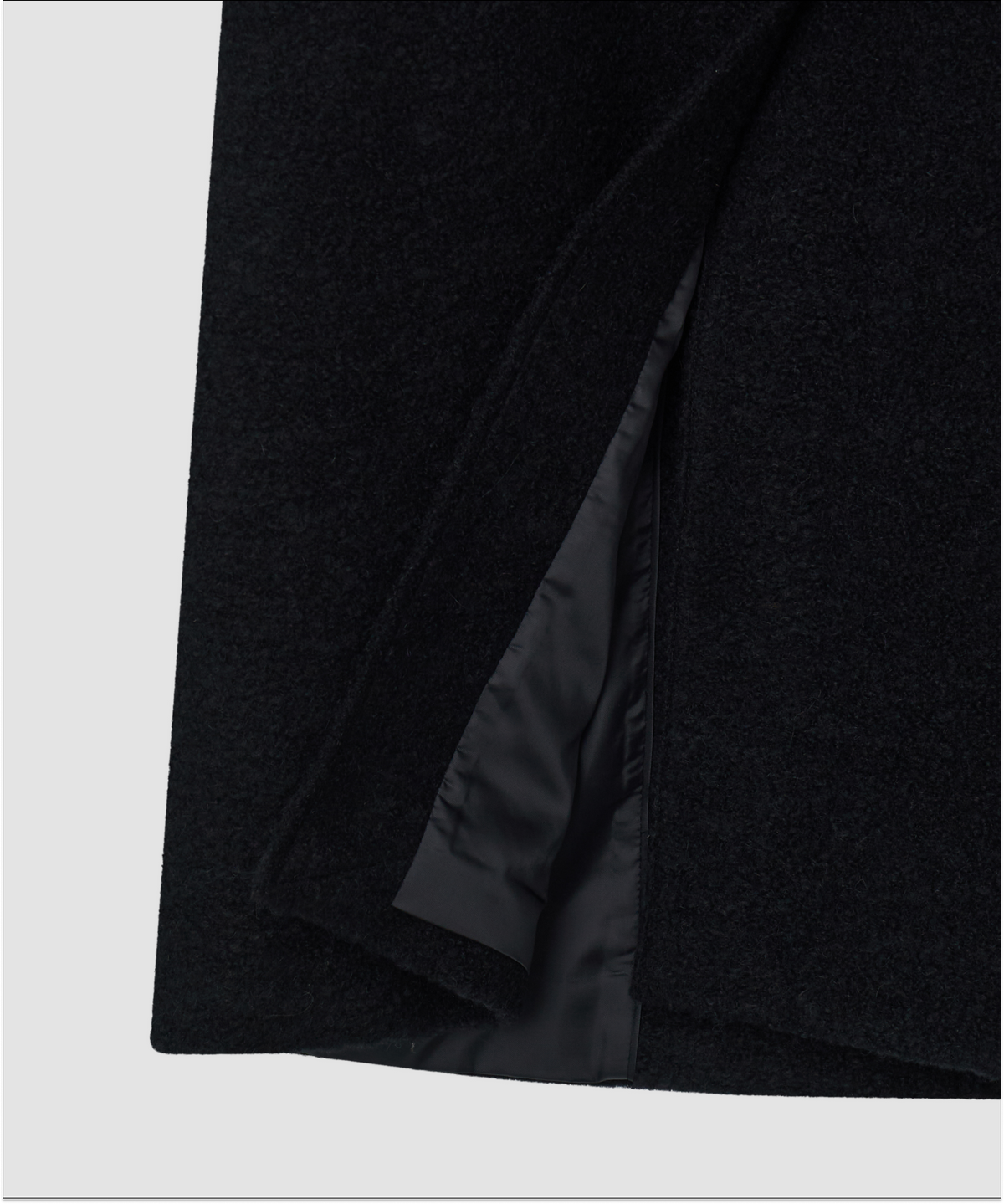더 릴(THE LILLE) Raglan Wool Long Coat_Dark Navy