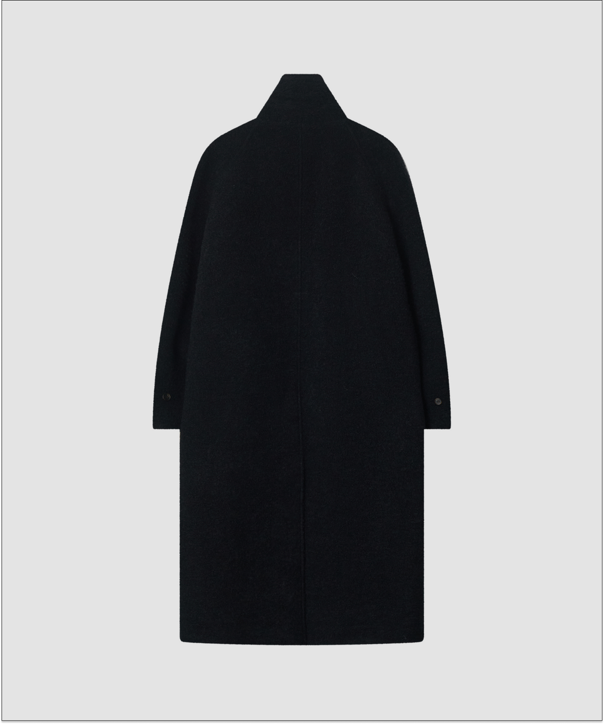 더 릴(THE LILLE) Raglan Wool Long Coat_Dark Navy