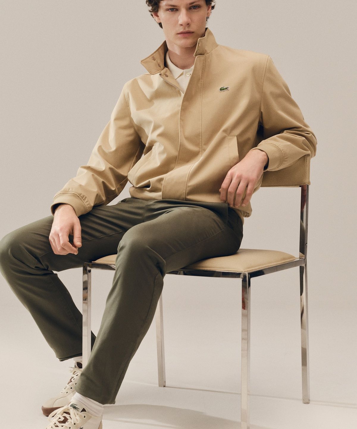 라코스테(LACOSTE) 남성 해링턴 자켓 BH1349-56G 02S