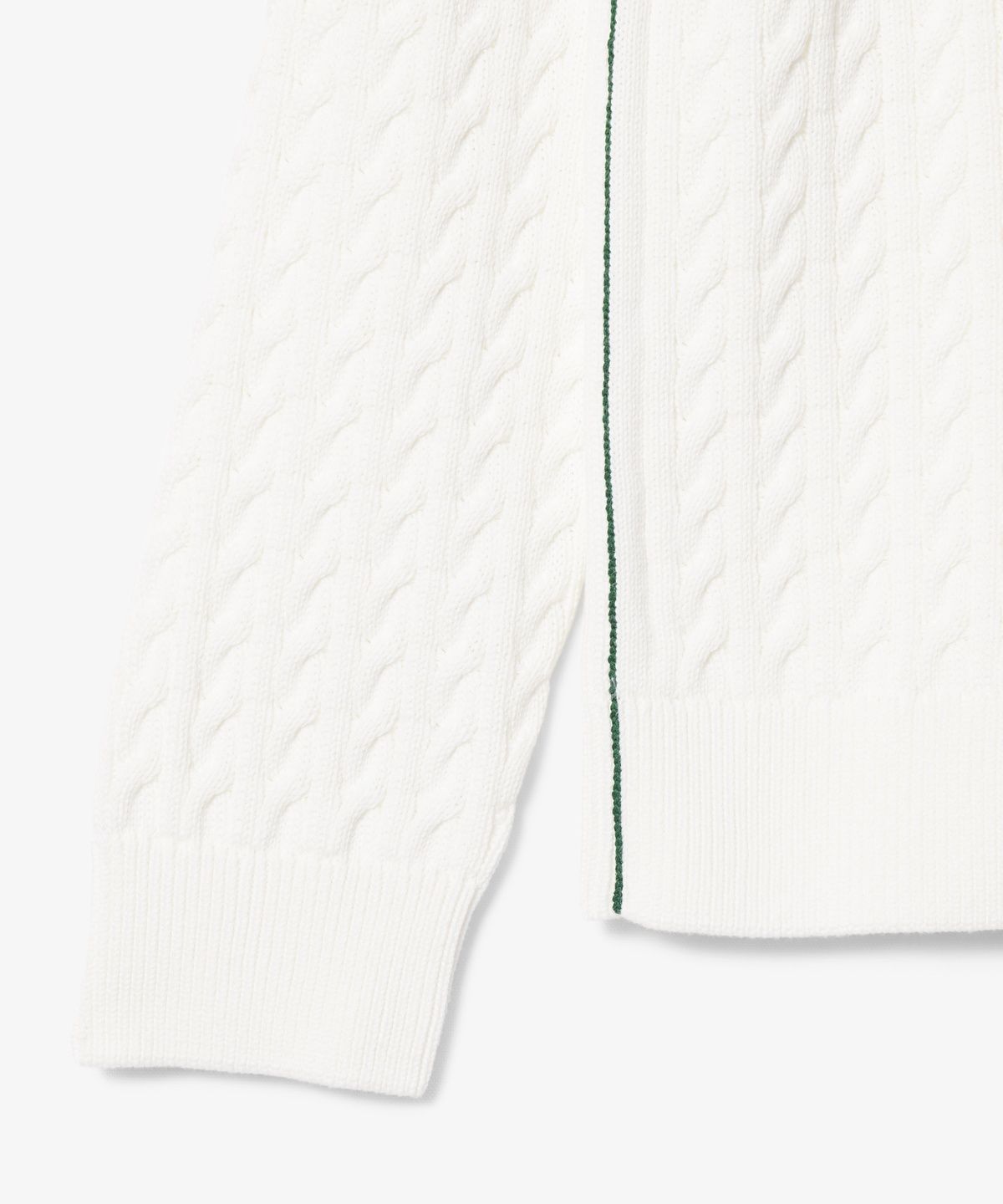 라코스테(LACOSTE) 남성 케이블 긴팔 크루넥 풀오버 AH7627-56G X0N