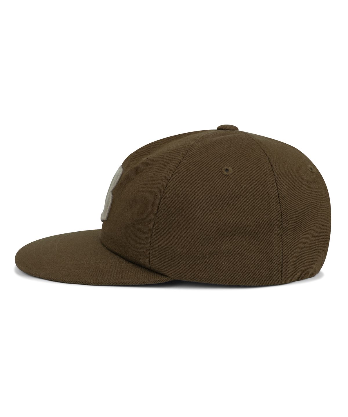 브라운브레스(BROWNBREATH) 5 PANEL BB LOGO VINTAGE CAP - BROWN