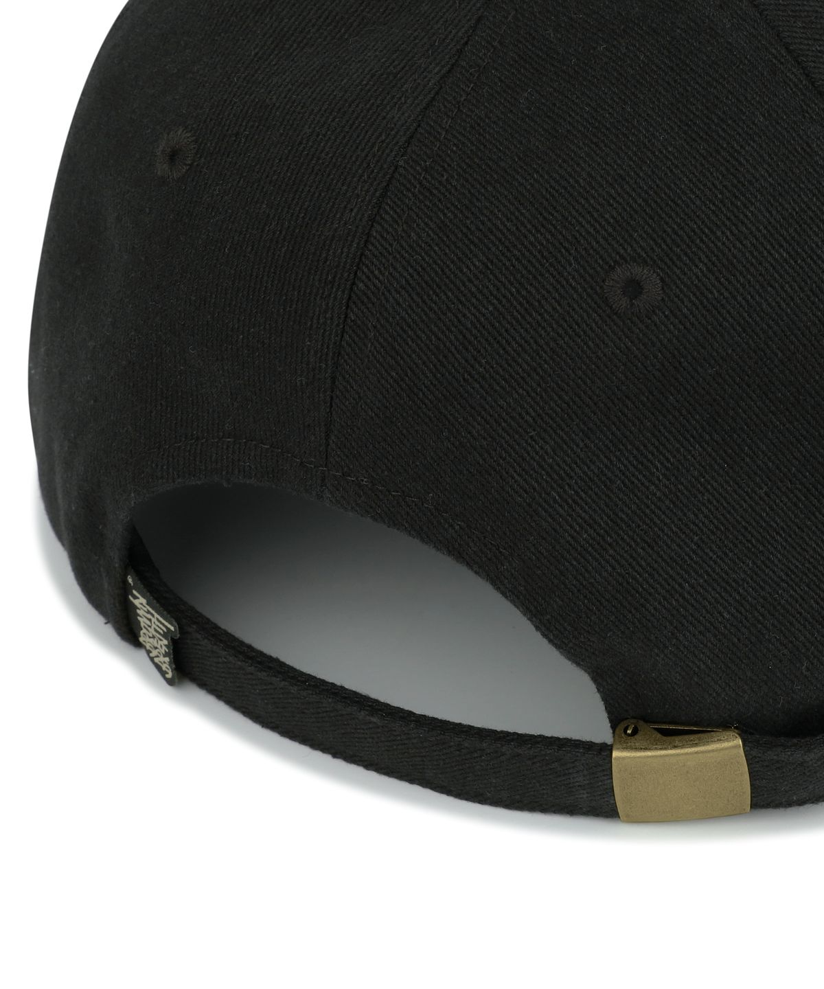 브라운브레스(BROWNBREATH) 5 PANEL BB LOGO VINTAGE CAP - BLACK