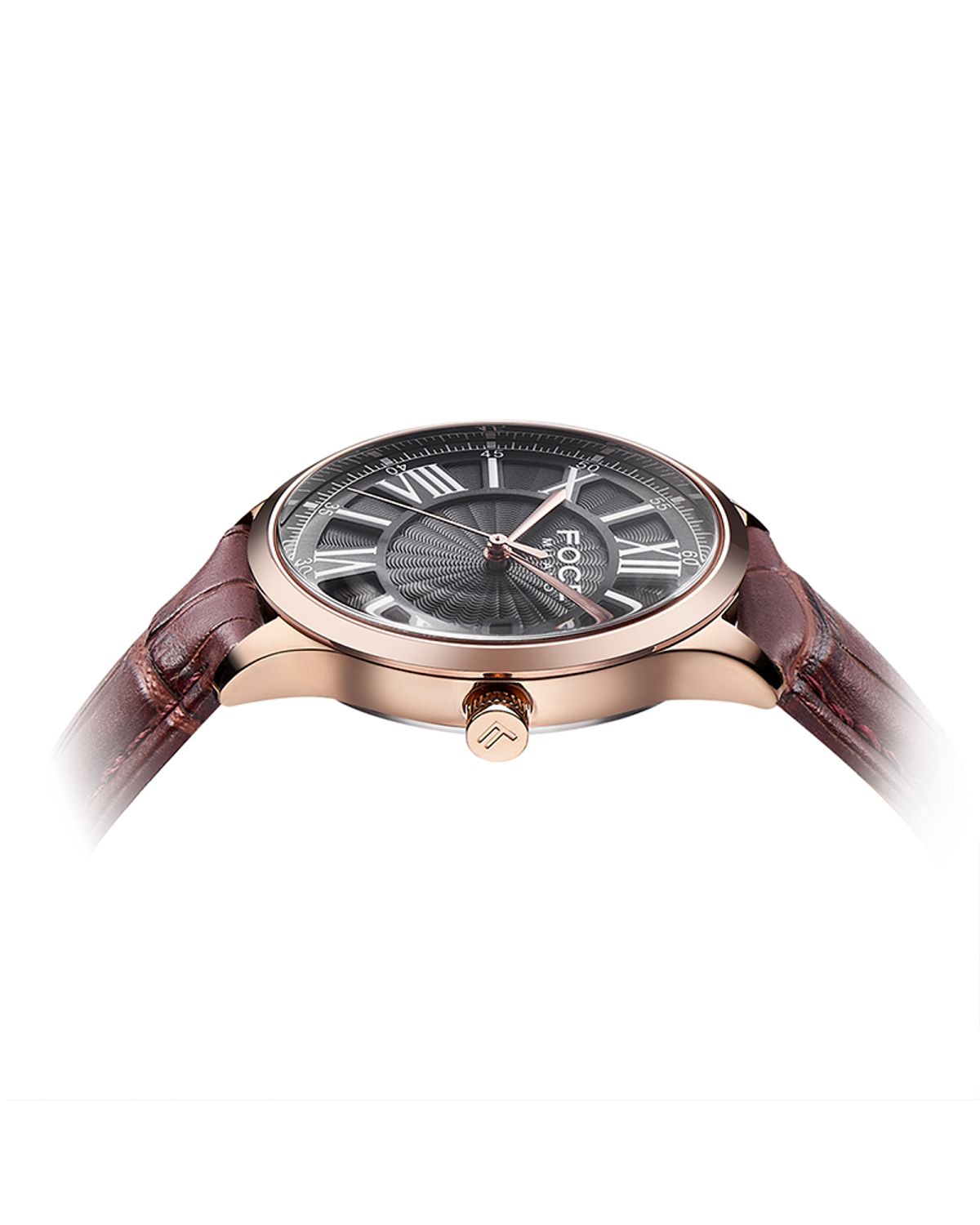포체(FOCE) 포체밀라노 40mm 남성 가죽시계 FM5879GL-GRG