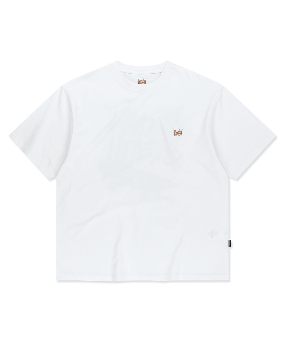 브라운브레스(BROWNBREATH) BOARD TAG TEE - WHITE