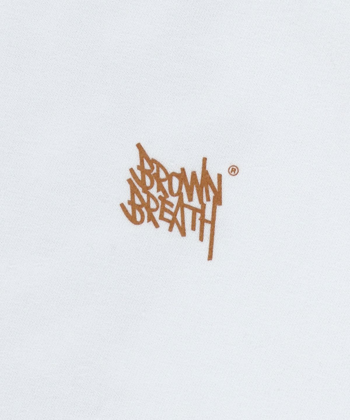 브라운브레스(BROWNBREATH) BOARD TAG TEE - WHITE