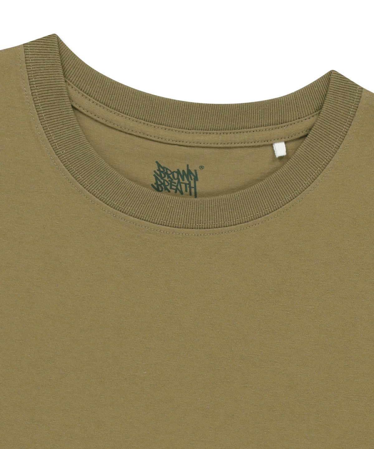 브라운브레스(BROWNBREATH) BOARD TAG TEE - BEIGE