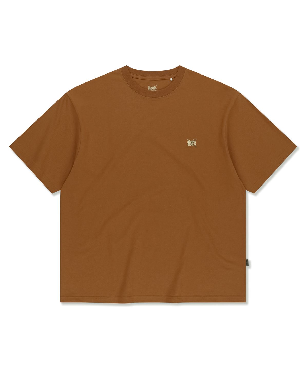 브라운브레스(BROWNBREATH) BOARD TAG TEE - ORANGE