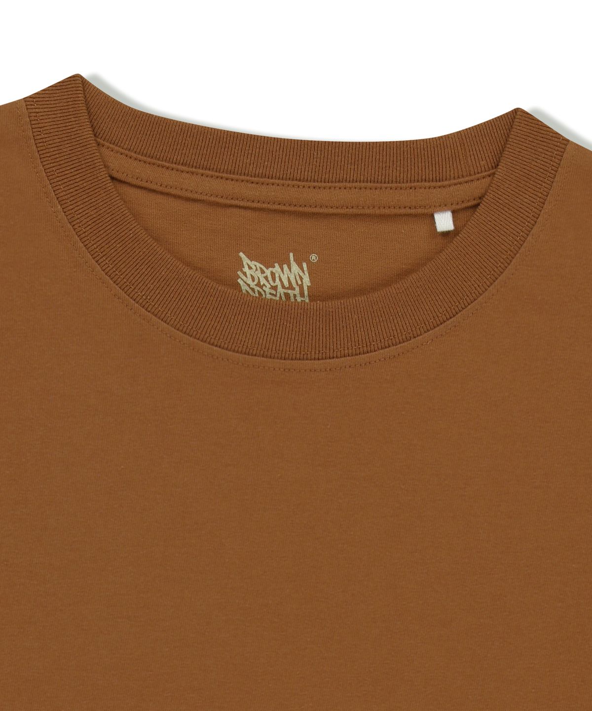 브라운브레스(BROWNBREATH) BOARD TAG TEE - ORANGE