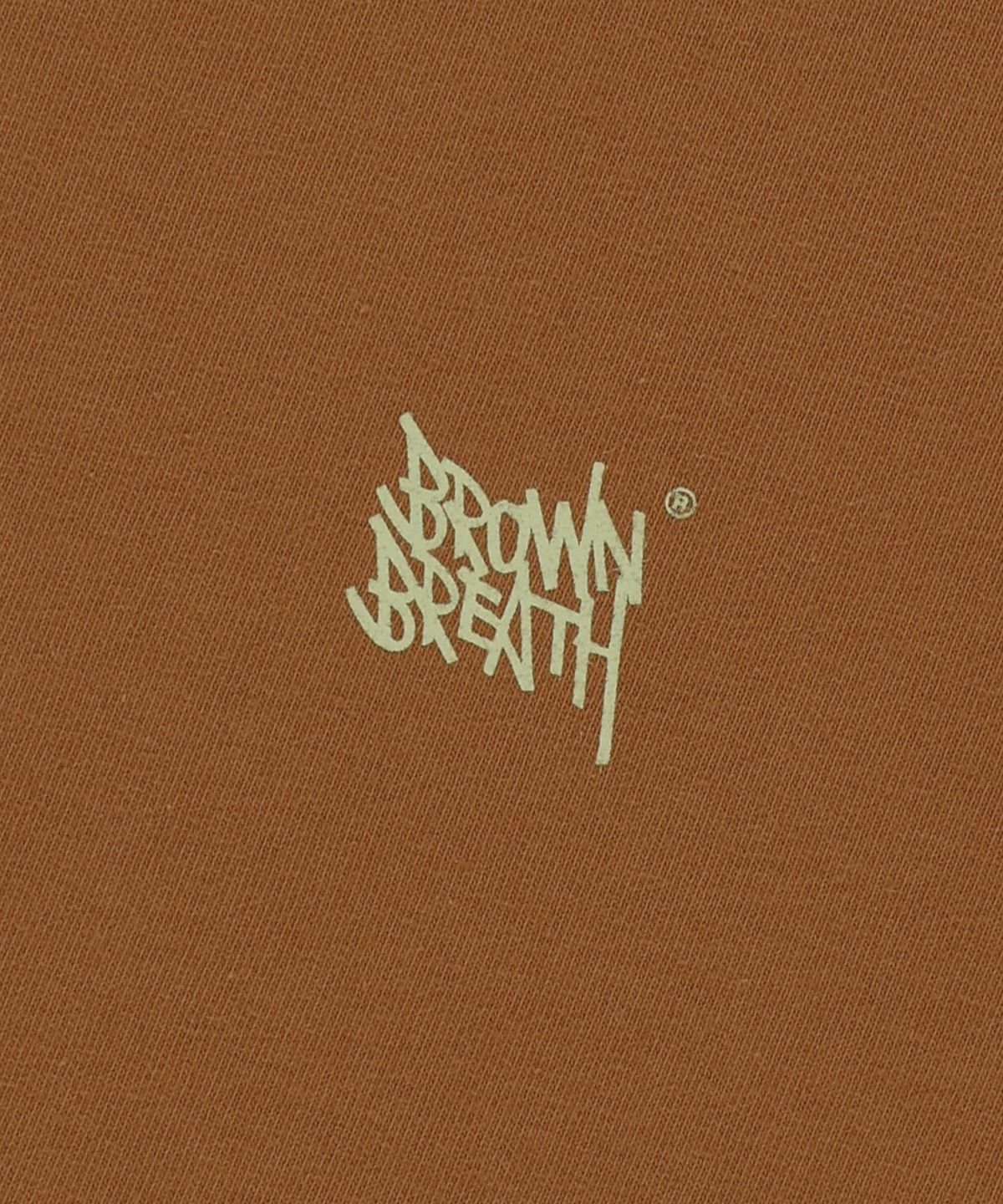 브라운브레스(BROWNBREATH) BOARD TAG TEE - ORANGE