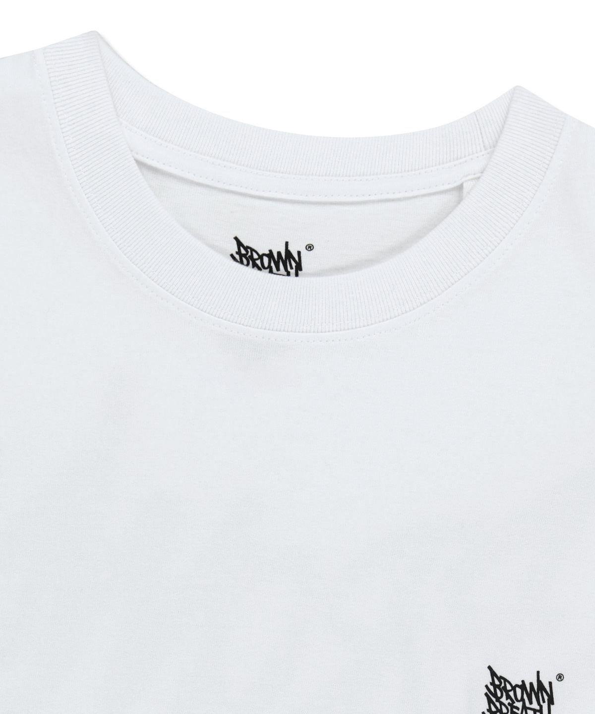 브라운브레스(BROWNBREATH) TAG OG TEE - WHITE