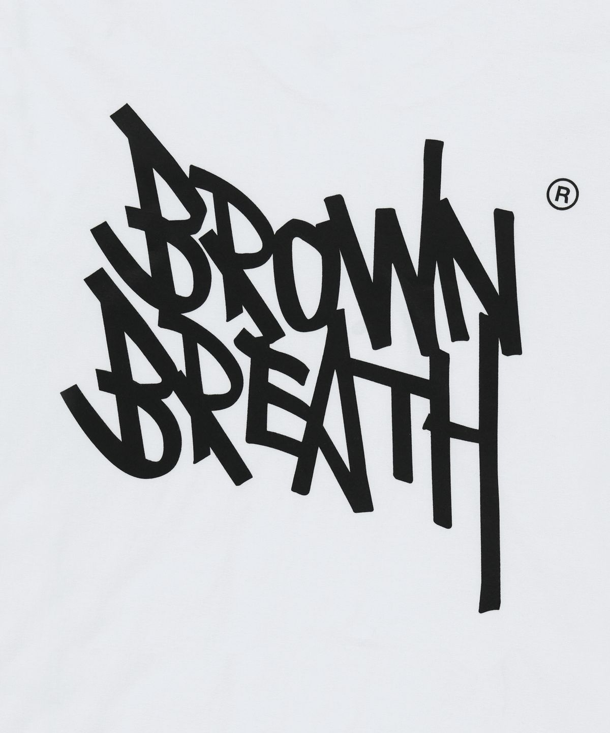 브라운브레스(BROWNBREATH) TAG OG TEE - WHITE
