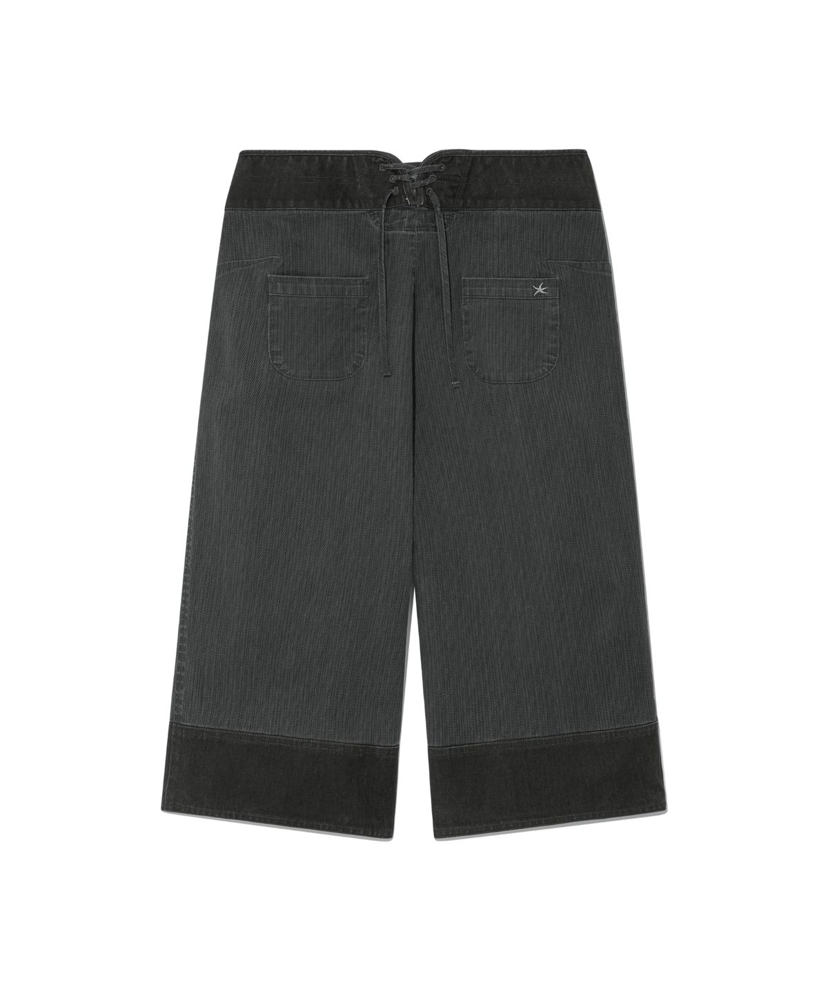 더콜디스트모먼트(THE COLDEST MOMENT) (w) TCM mini pocket capri pants (charcoal)
