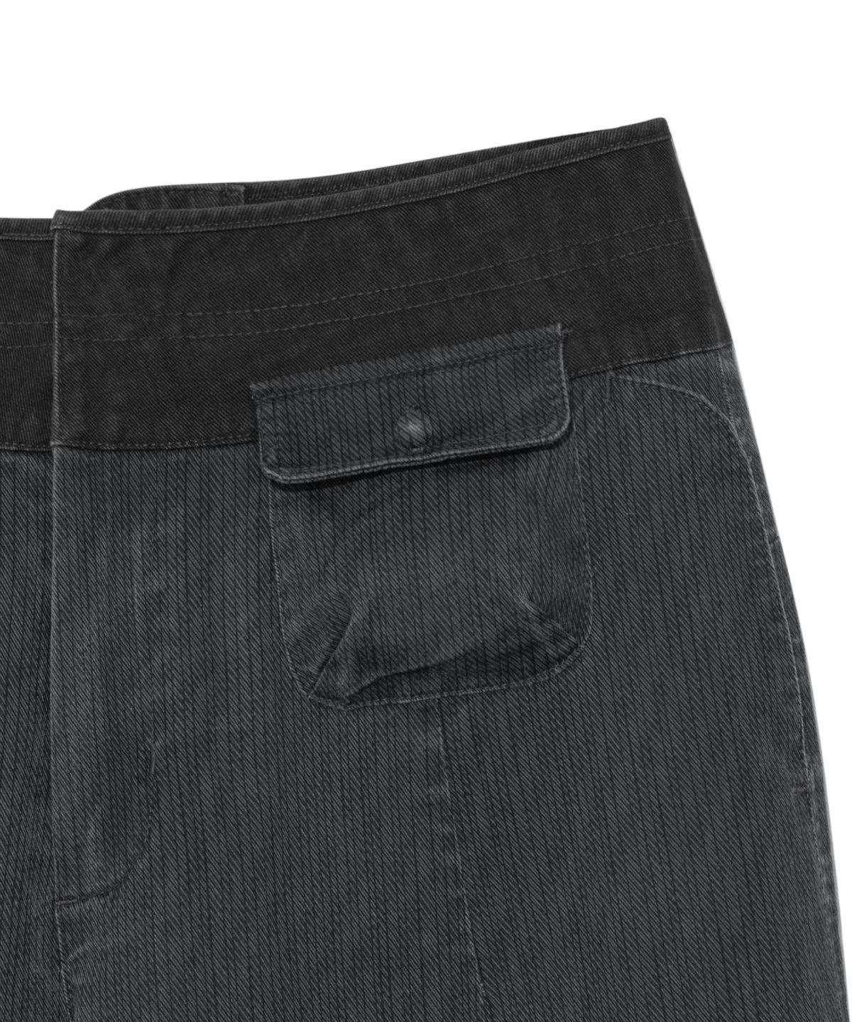 더콜디스트모먼트(THE COLDEST MOMENT) (w) TCM mini pocket capri pants (charcoal)