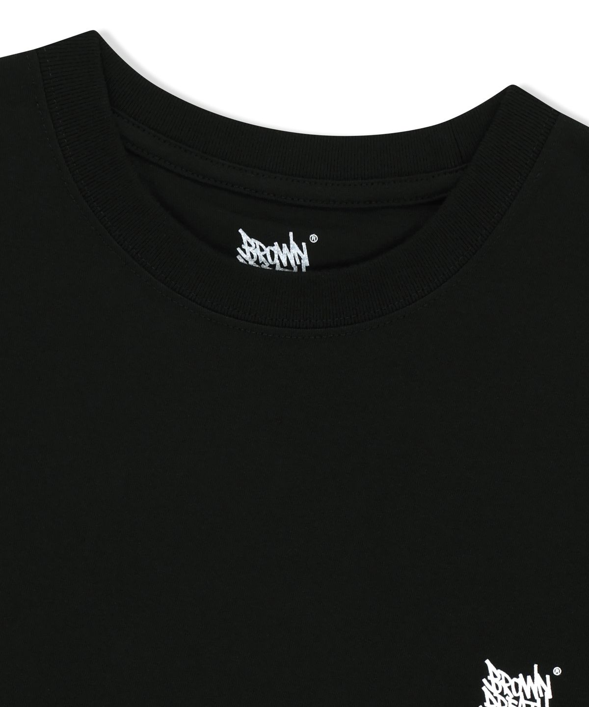 브라운브레스(BROWNBREATH) TAG OG TEE - BLACK