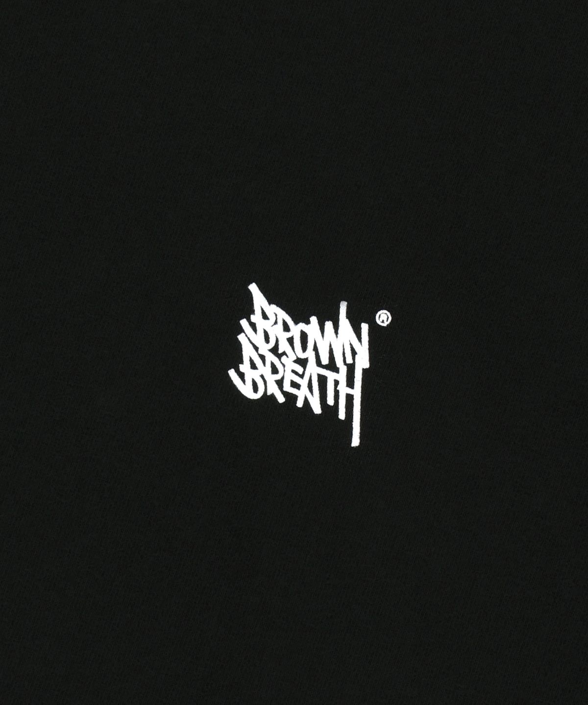 브라운브레스(BROWNBREATH) TAG OG TEE - BLACK