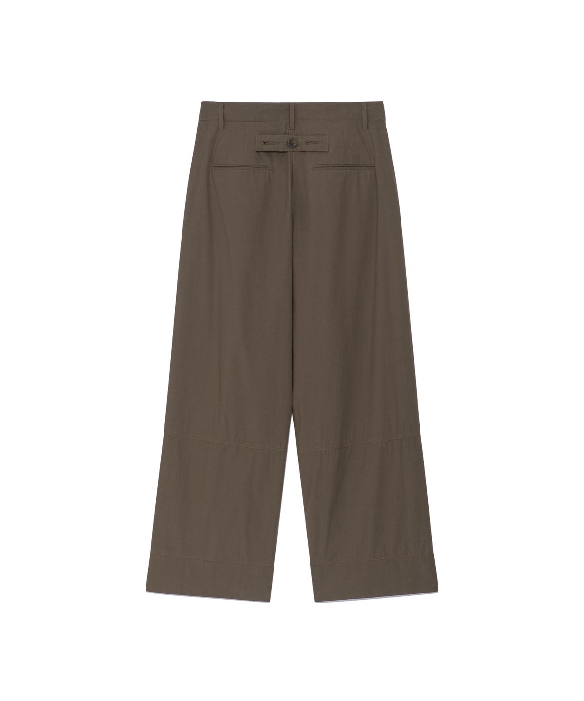 더콜디스트모먼트(THE COLDEST MOMENT) TCM hem two button pants (brown)