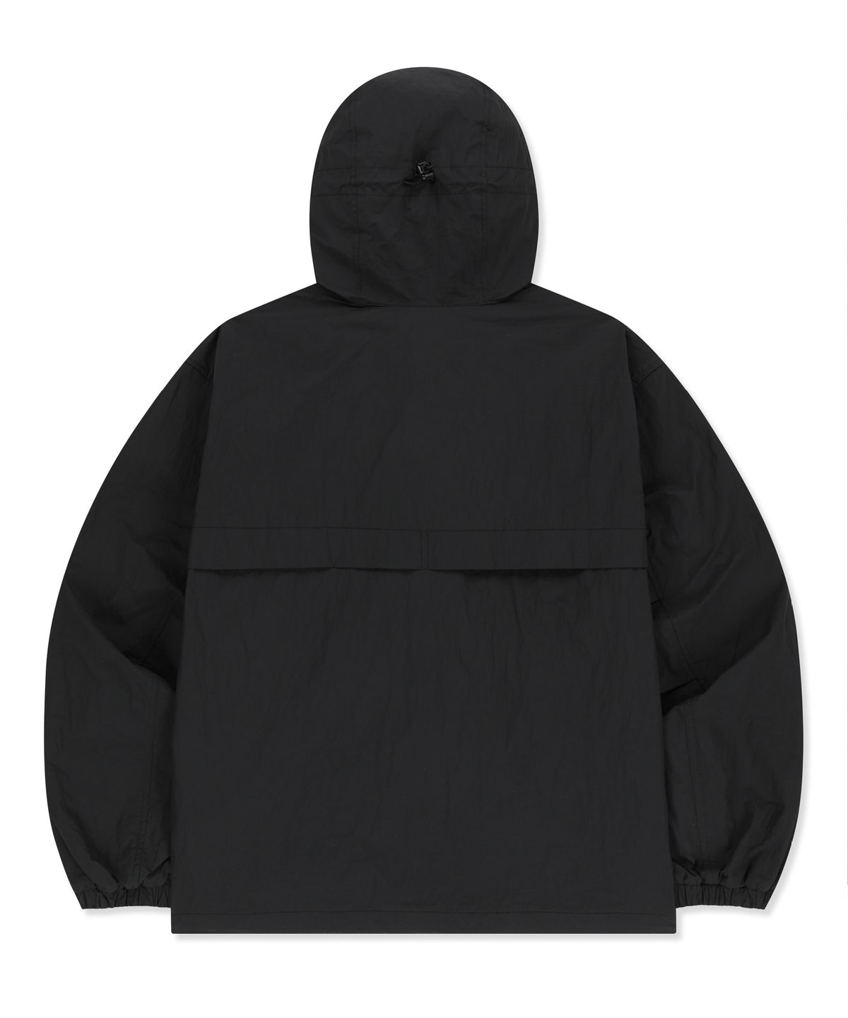 브라운브레스(BROWNBREATH) TAG HOODIE WINDBREAKER - BLACK
