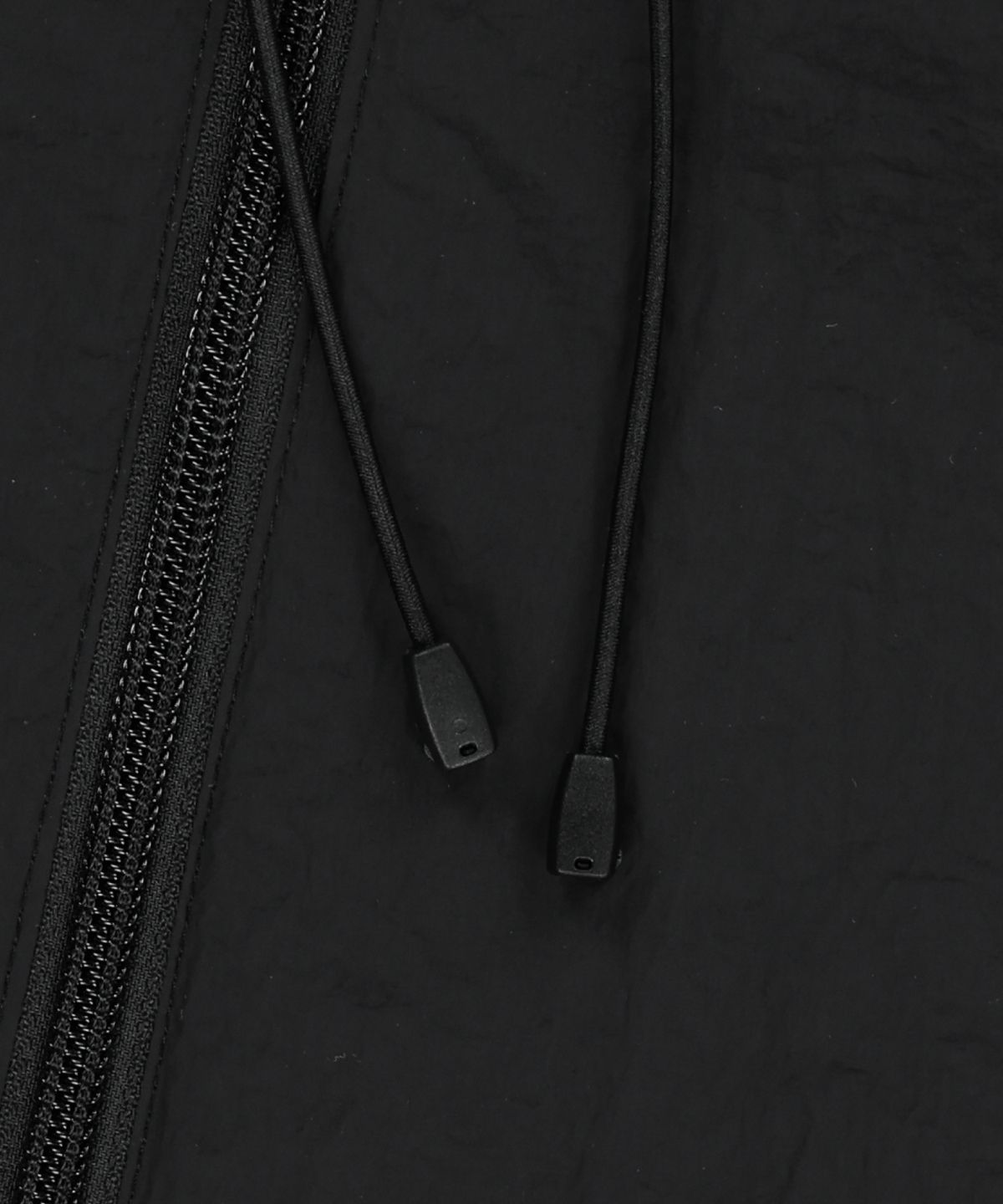 브라운브레스(BROWNBREATH) TAG HOODIE WINDBREAKER - BLACK