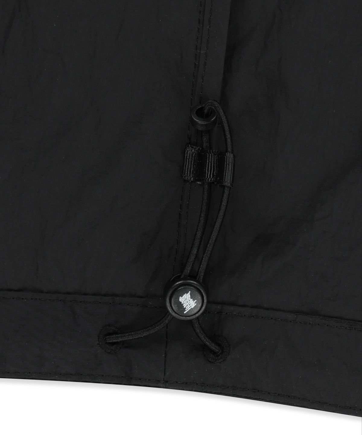 브라운브레스(BROWNBREATH) TAG HOODIE WINDBREAKER - BLACK