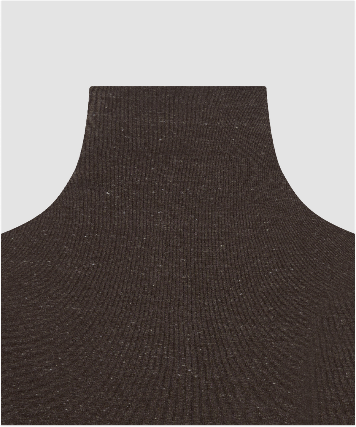 더 릴(THE LILLE) Cookie & Cream Turtleneck T_Brown