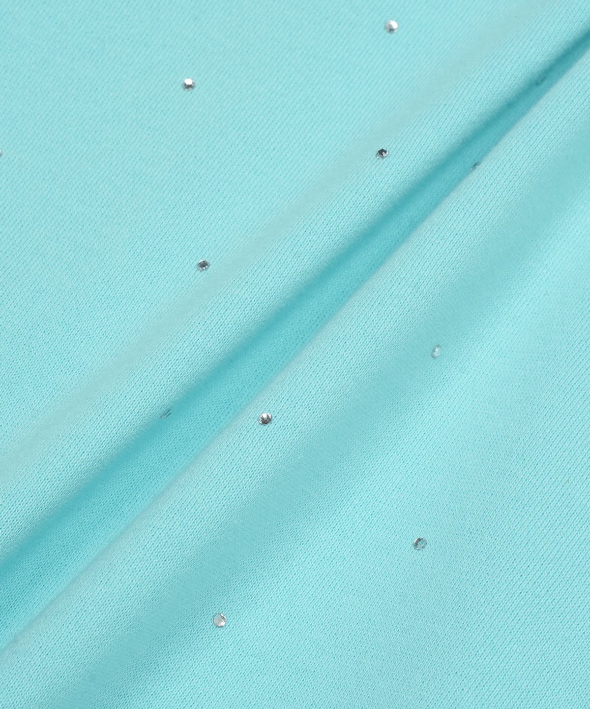 그레일즈(GRAILZ) HOT GIRL CRYSTAL ZIP HOODIE [SKY BLUE]