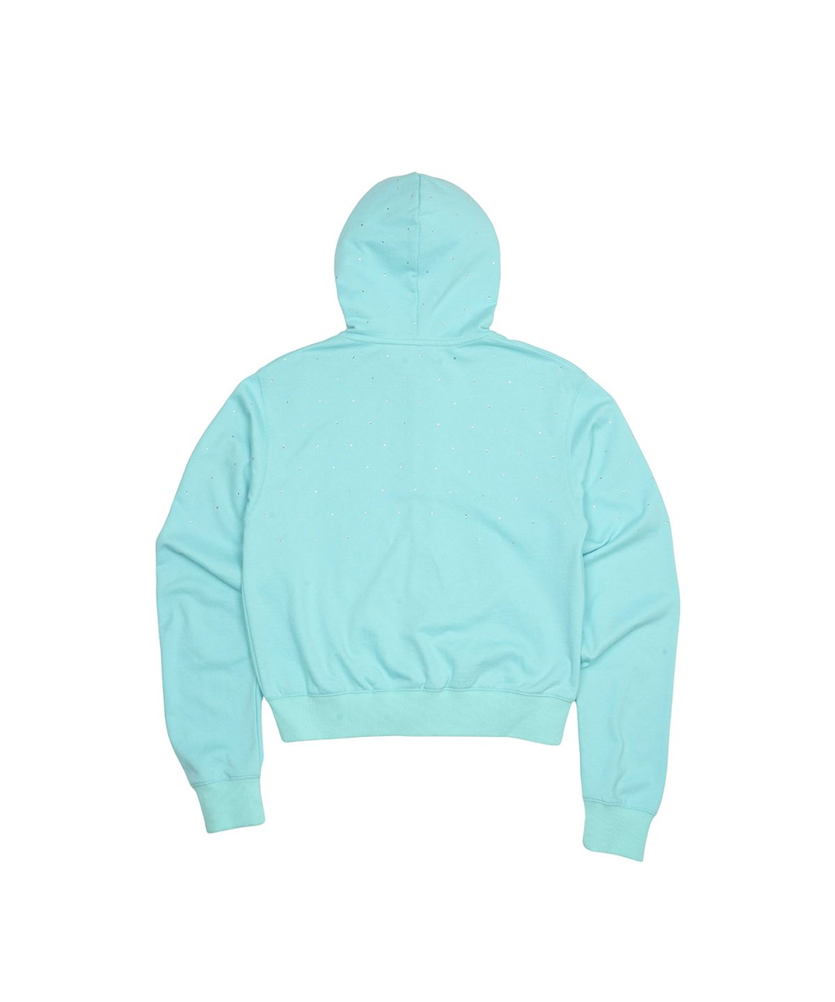그레일즈(GRAILZ) HOT GIRL CRYSTAL ZIP HOODIE [SKY BLUE]