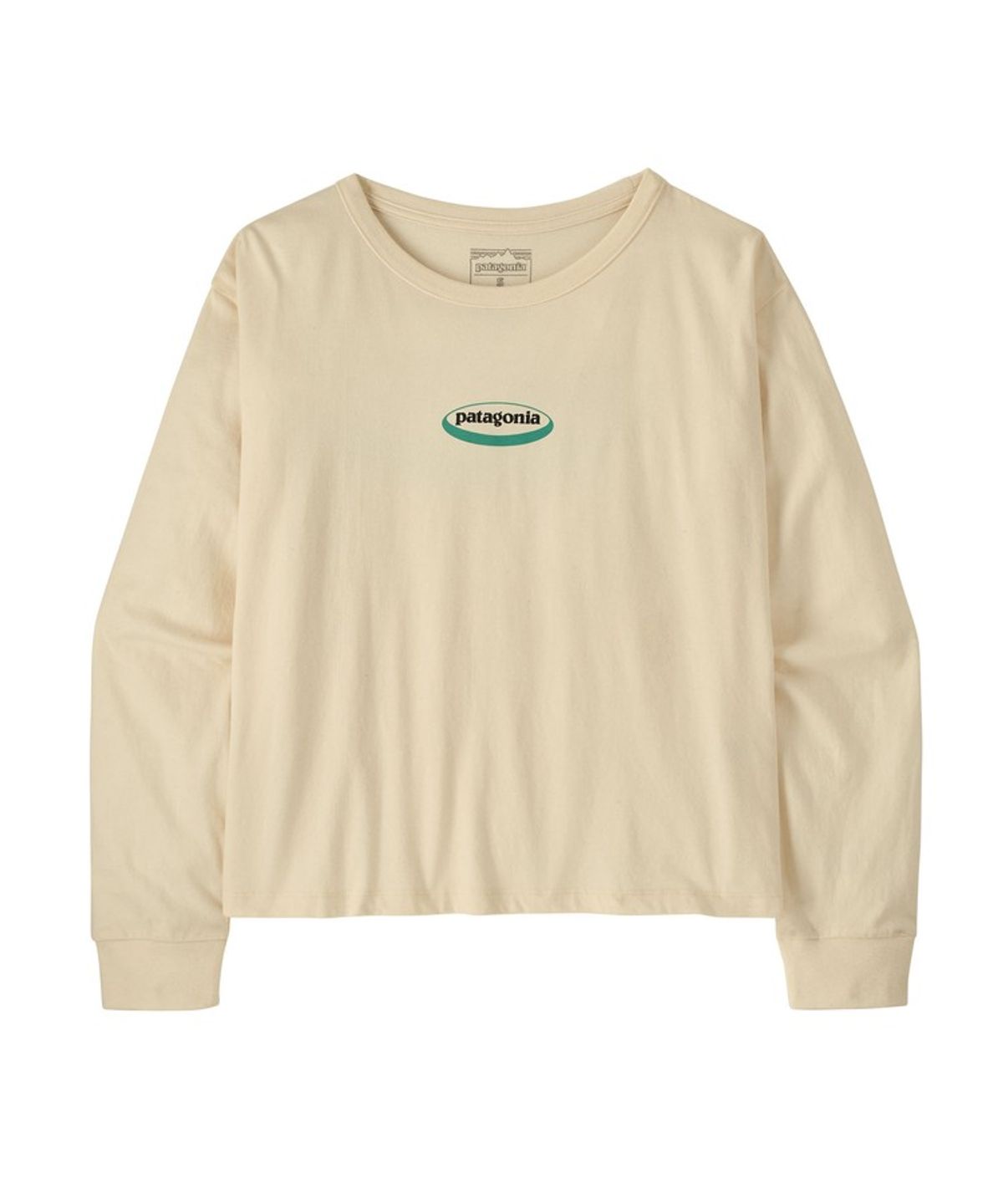 파타고니아(PATAGONIA) 우먼즈 롱-슬리브드 ’95 오벌 로고 이지 컷 티셔츠 / 37869R5