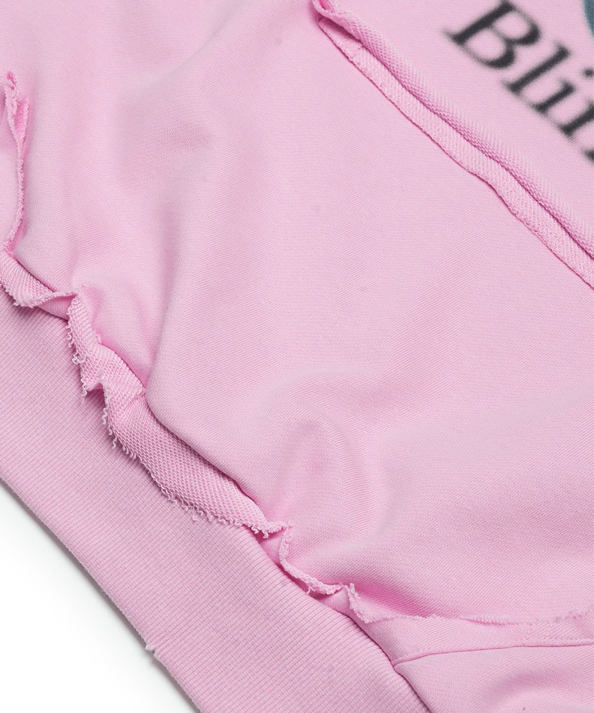 그레일즈(GRAILZ) BLIND GRAPHIC SWEATSHIRT [PINK]