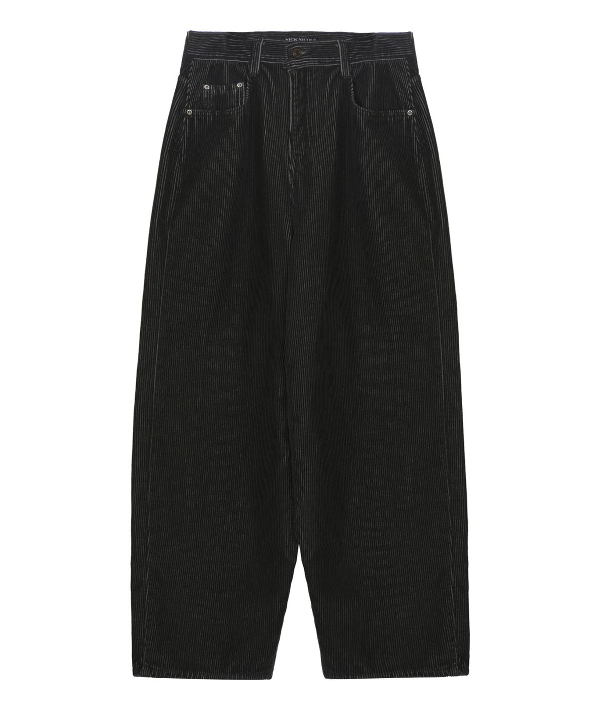 닉앤니콜(NICK&NICOLE) CURVED WALE CORDUROY PANTS_DEEP KHAKI