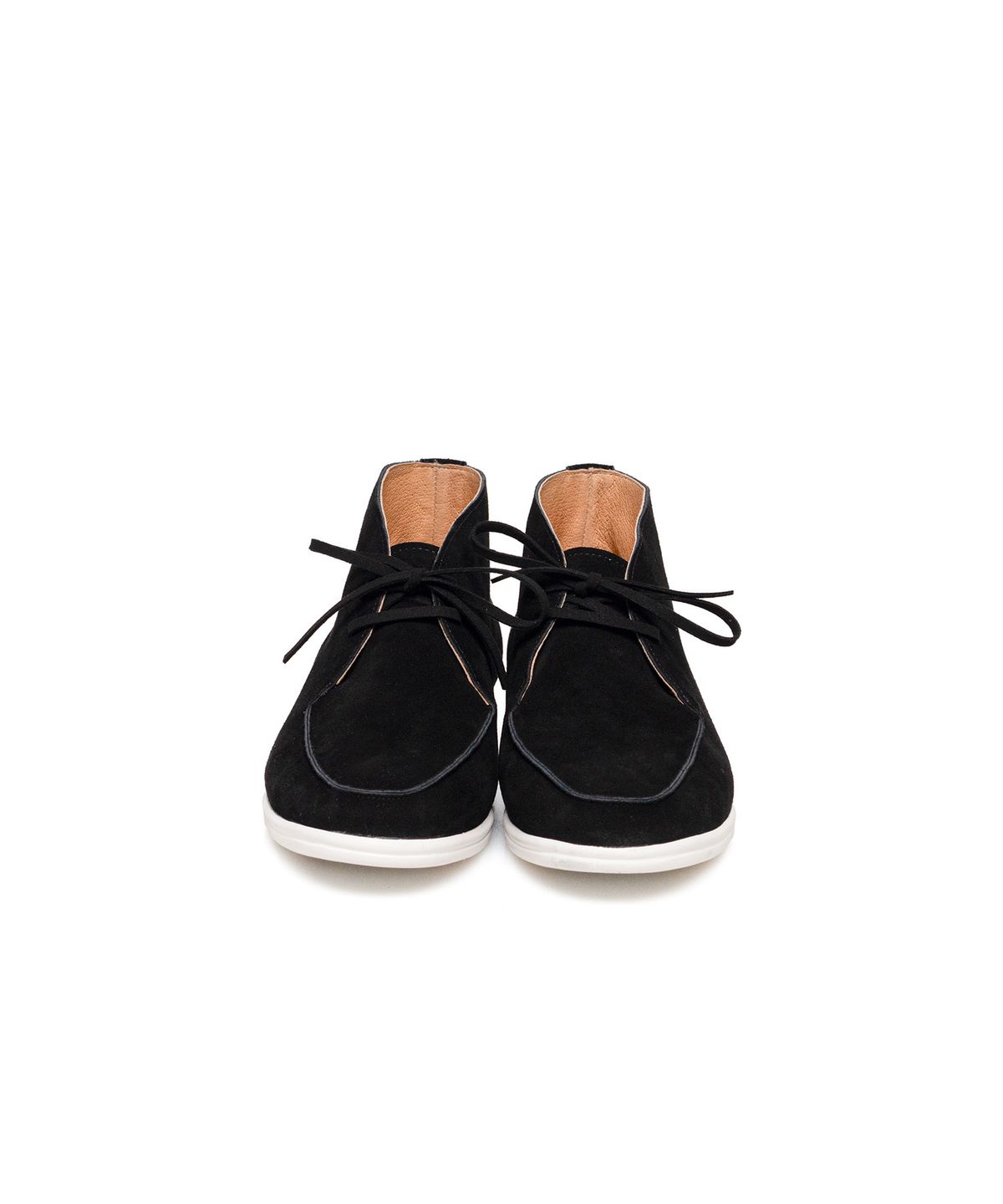 올클래식(ALLCLASSIC) ALC4408 리조트 레이스업 앵클 부츠_black suede