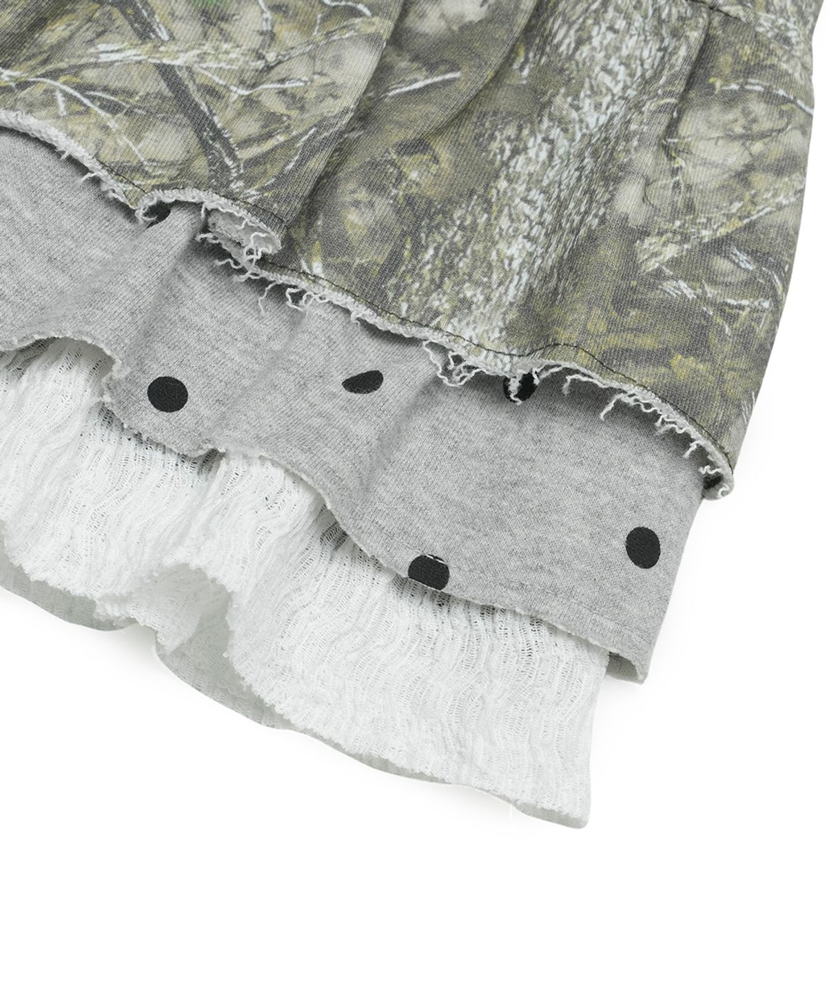 그레일즈(GRAILZ) REAL TREE CAMO LAYERED SKIRT [REAL TREE]