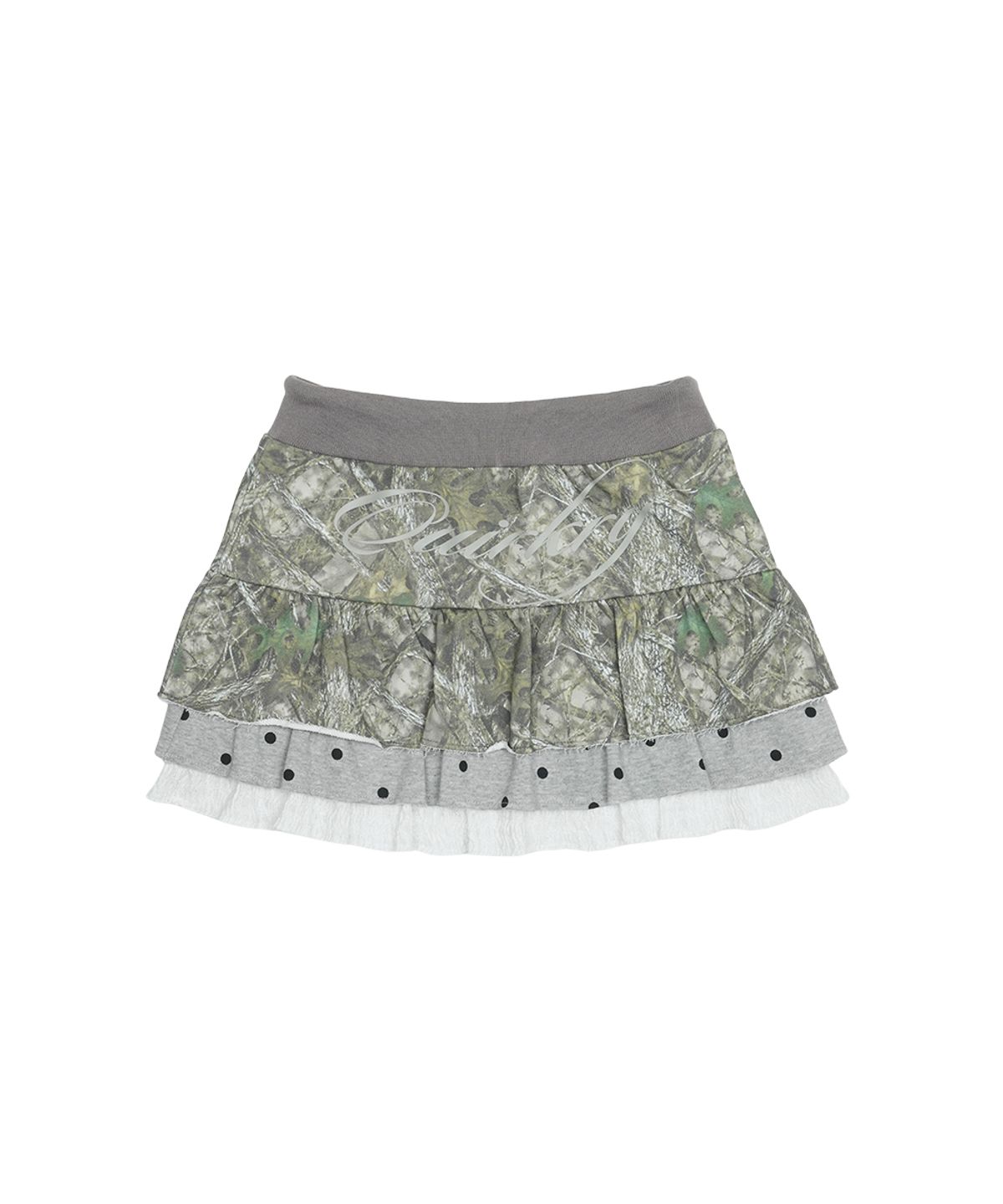 그레일즈(GRAILZ) REAL TREE CAMO LAYERED SKIRT [REAL TREE]