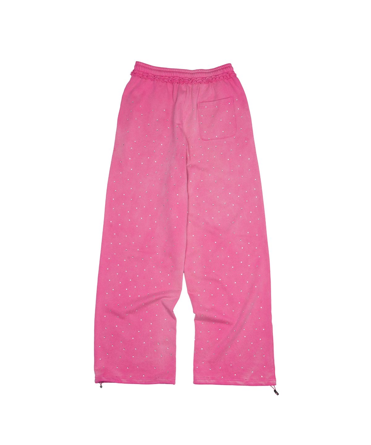 그레일즈(GRAILZ) CRYSTAL BAGGY SWEAT PANTS [PINK]