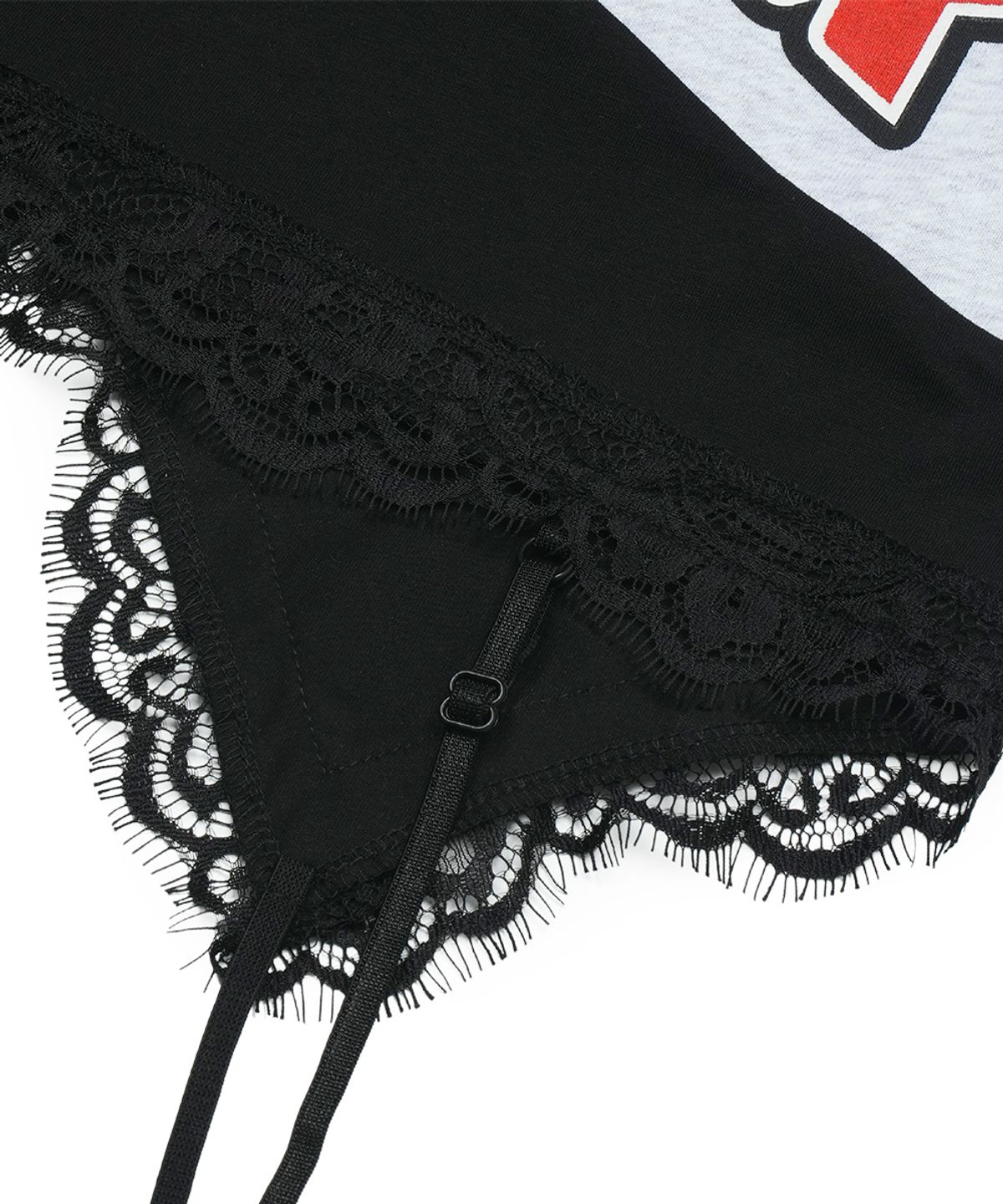 그레일즈(GRAILZ) UPSIDE DOWN REWORK SWEAT SKIRT [GRAY]