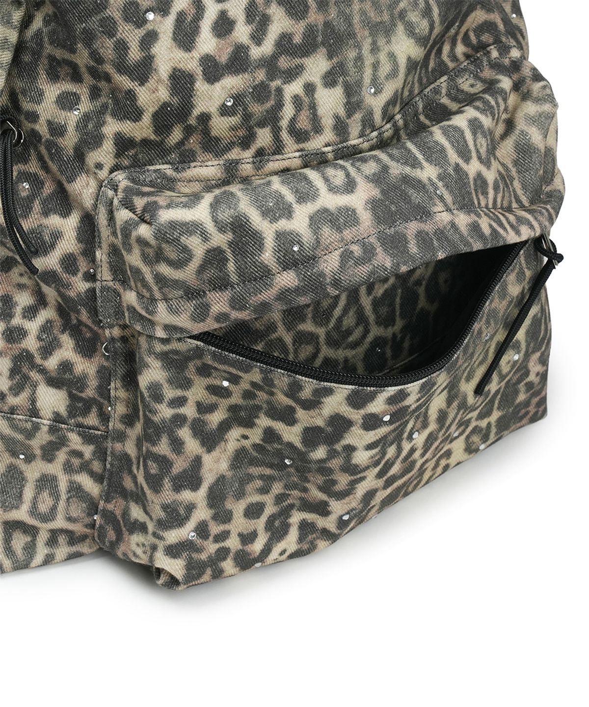그레일즈(GRAILZ) CRYSTAL BACK PACK [LEOPARD]