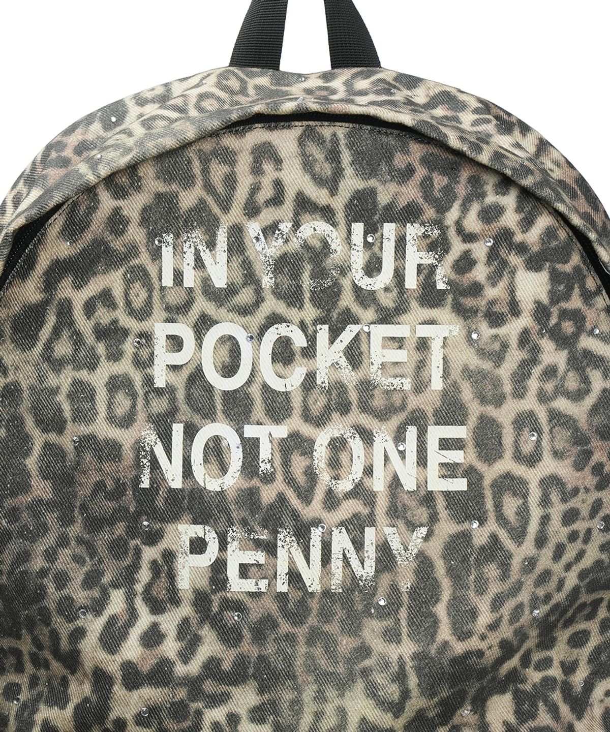 그레일즈(GRAILZ) CRYSTAL BACK PACK [LEOPARD]