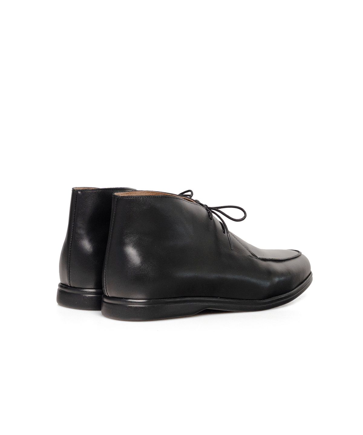 올클래식(ALLCLASSIC) ALC4408 리조트 레이스업 앵클 부츠_black