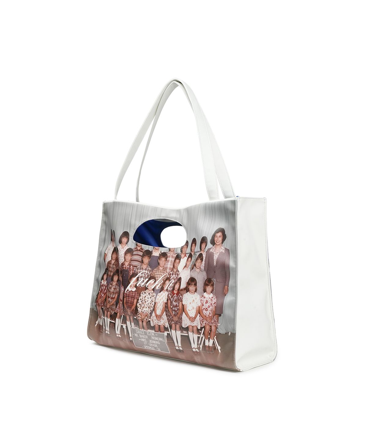 그레일즈(GRAILZ) TWO FACE TOTE BAG [BLUE]