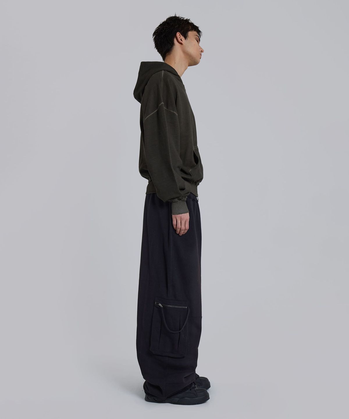 제이디드 런던(JADED LONDON) (U) 카고 XL 몬스터 조거 블랙 CARGO XL MONSTER JOGGERS BLACK
