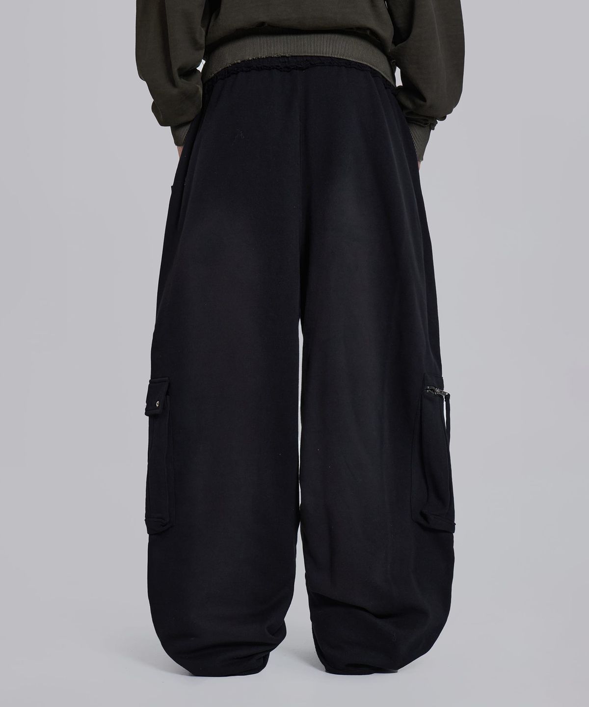 제이디드 런던(JADED LONDON) (U) 카고 XL 몬스터 조거 블랙 CARGO XL MONSTER JOGGERS BLACK