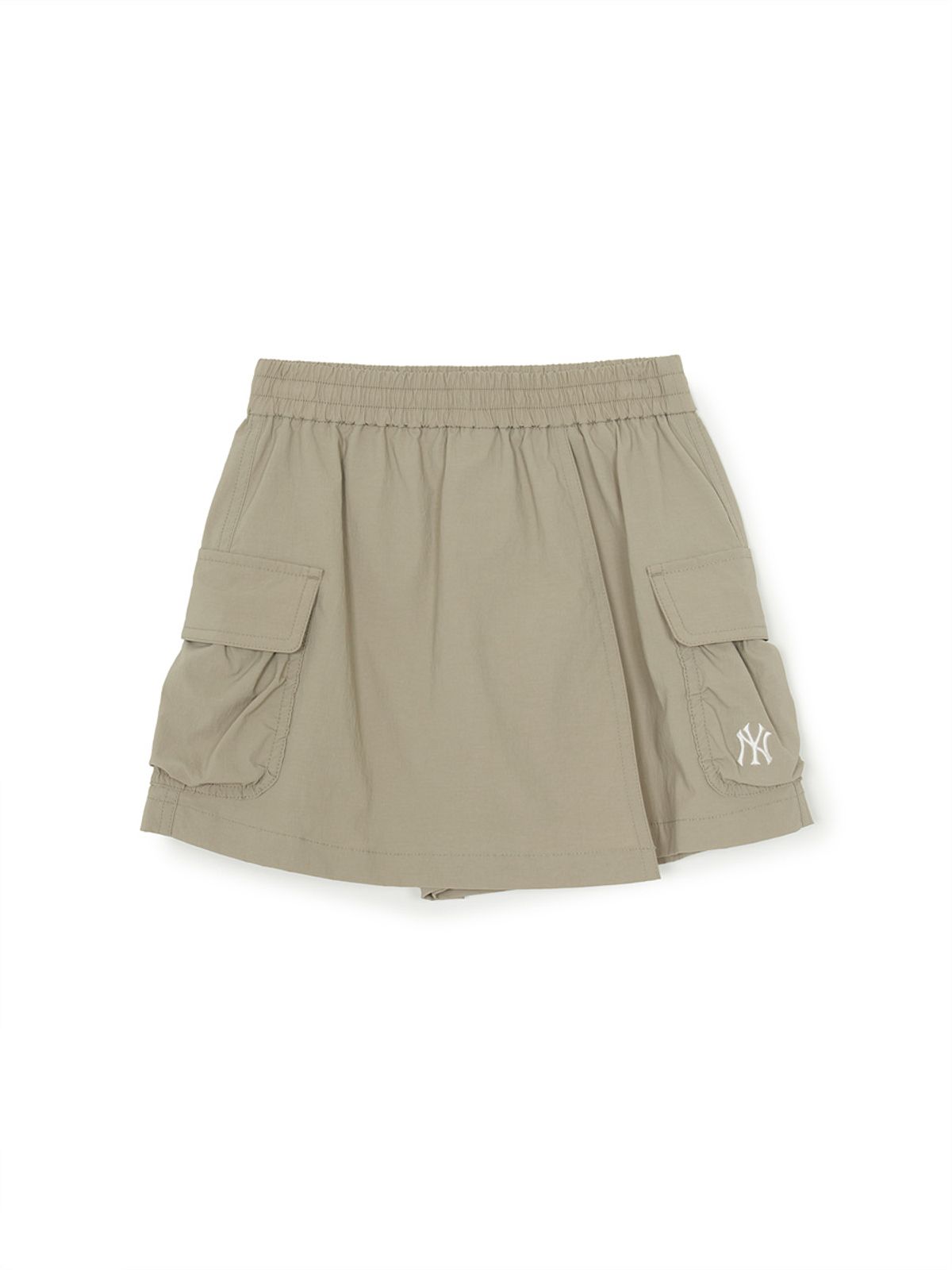 엠엘비 키즈(MLB KIDS) 베이직 아웃도어 스커트 NY (Beige)
