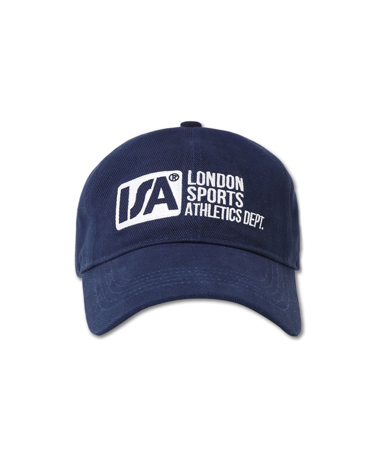 미치코런던 스포츠(MICHIKO LONDON SPORTS) LSA 로고 코튼 볼캡 네이비