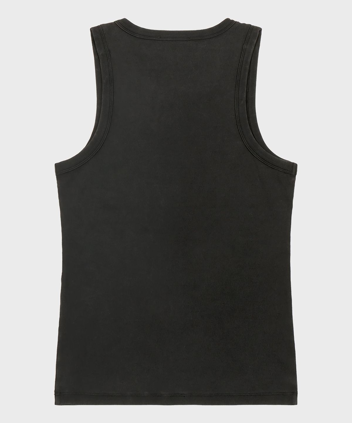 엔타이어 스튜디오(ENTIRE STUDIOS) (U) 립 탱크탑 워시드 블랙 RIB TANK WASHED BLACK