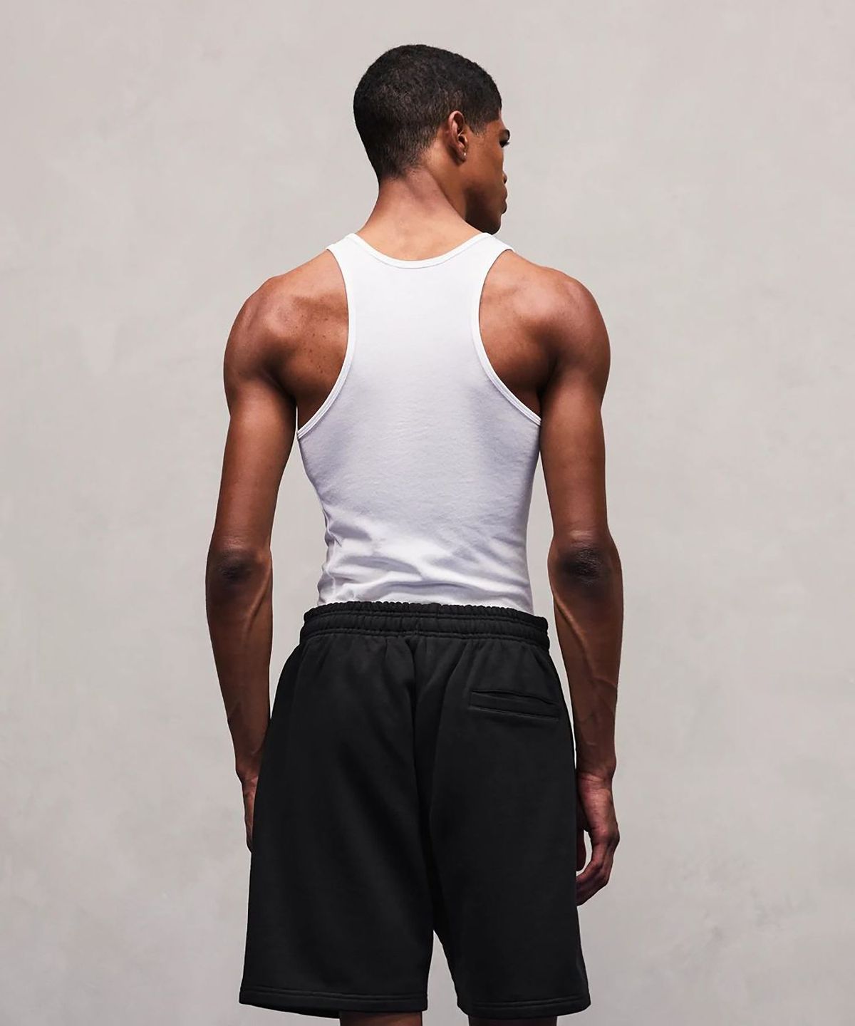 엔타이어 스튜디오(ENTIRE STUDIOS) (U) 머슬 탱크탑 화이트 MUSCLE TANK TOP WHITE