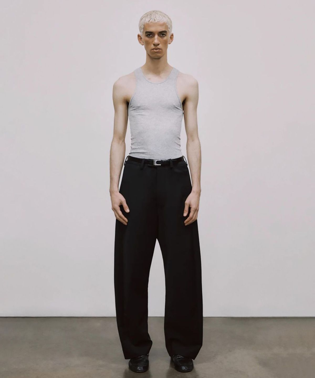 엔타이어 스튜디오(ENTIRE STUDIOS) (U) 머슬 탱크탑 그레이 마를 MUSCLE TANK TOP GREY MARLE