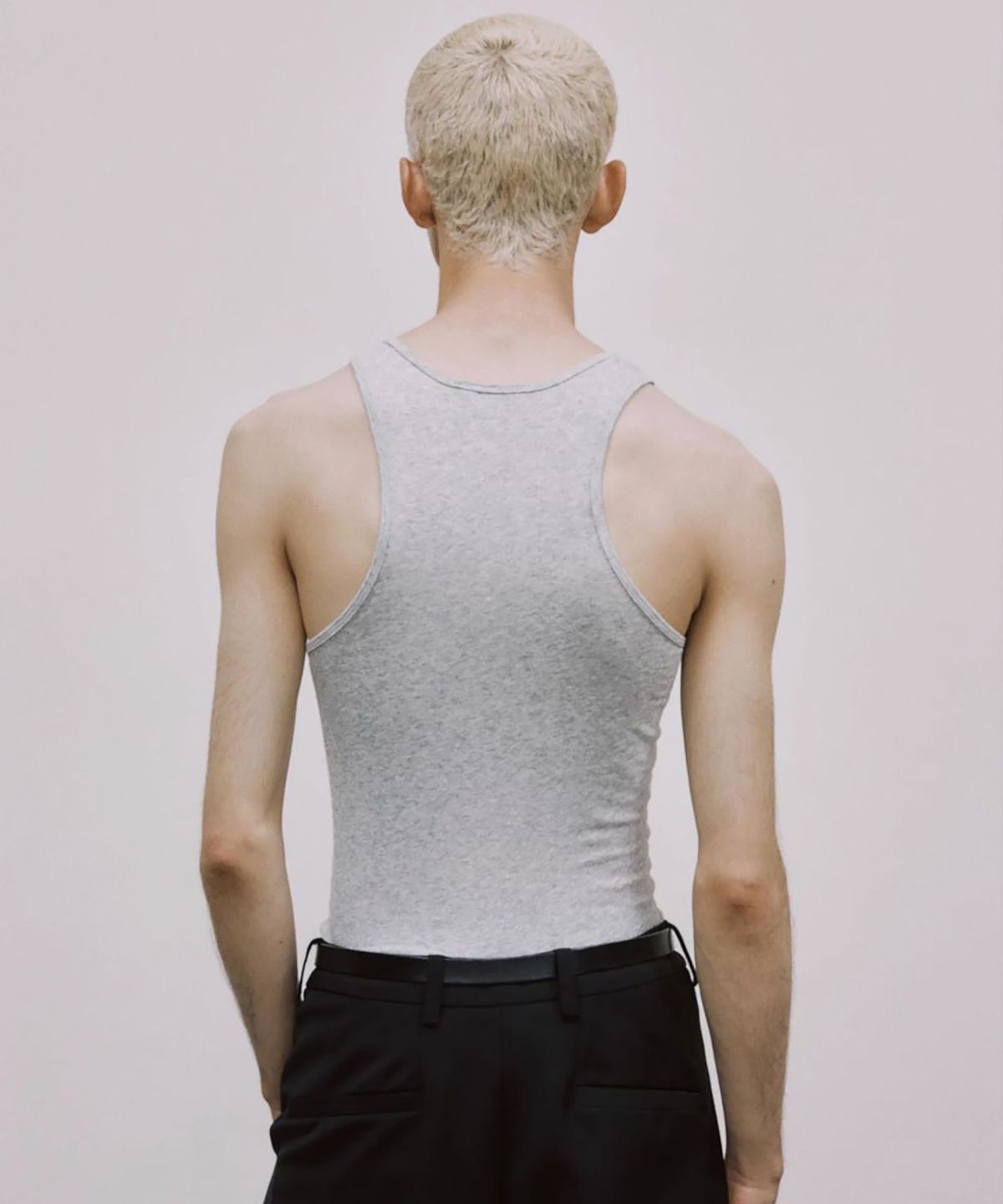 엔타이어 스튜디오(ENTIRE STUDIOS) (U) 머슬 탱크탑 그레이 마를 MUSCLE TANK TOP GREY MARLE